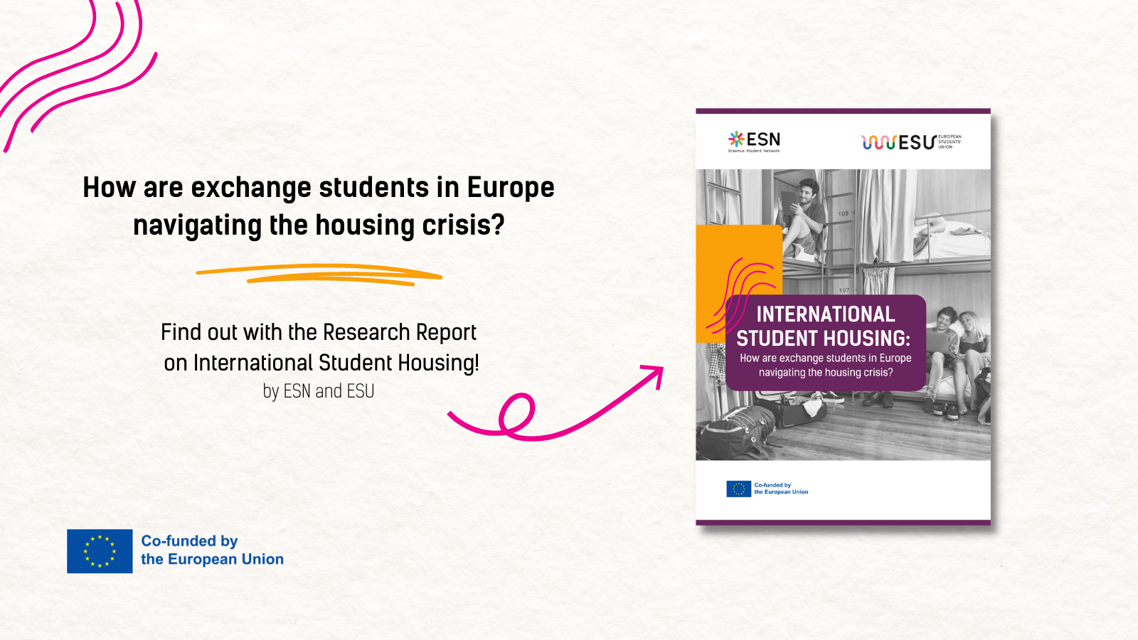 "How are exchange students in Europe navigating the housing crisis? Find out with the Research Report on International Student Housing!"