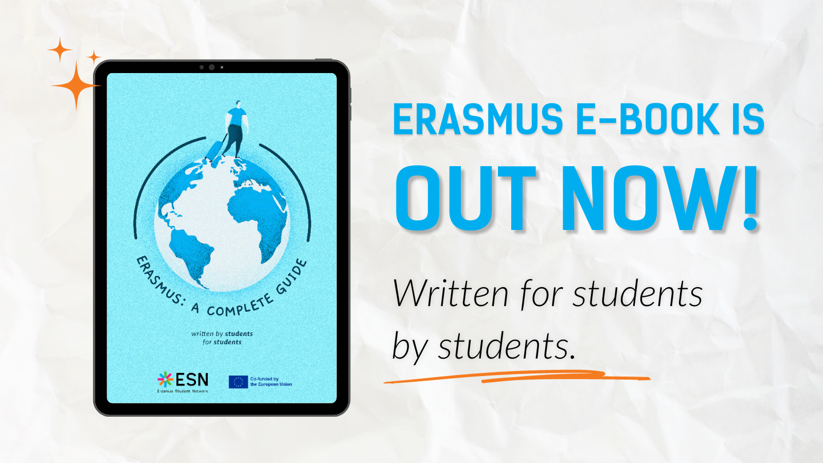 Erasmus E-book is out now! Written by students for students.