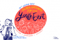 A cartoon showing the youth in action in a bubble where it its written "Global Gateway High Level Youth Event". Around the bubble there are three key areas: Engage, Empower, and Connect.